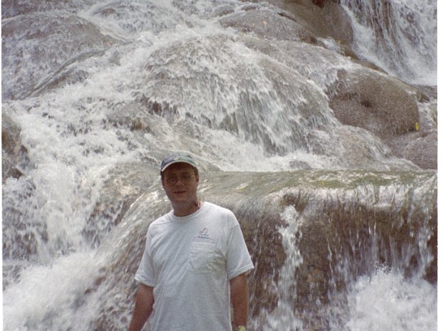 Jamaica Went a little inland. The waterfall is Dunn's River Falls