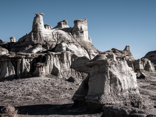 Bisti Badlands We went hiking in the Bisti Badlands in NW New Mexico. A very surreal place.