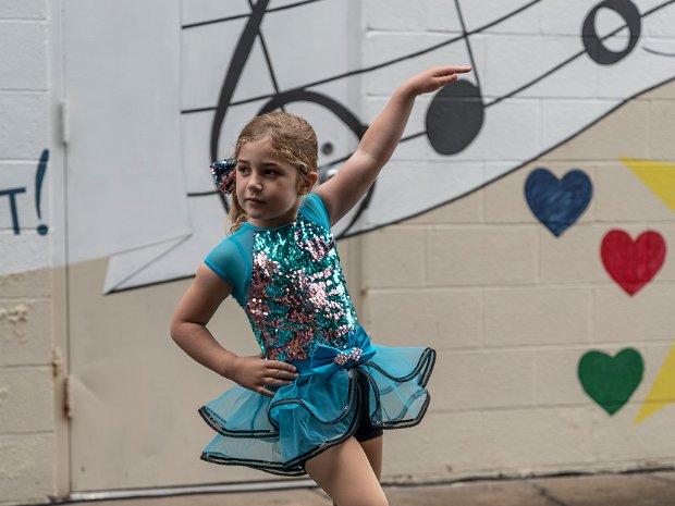 Claudia's Recital Claudia's 2021 dance recital behind the studio of Miss Shelly's School of Dance.